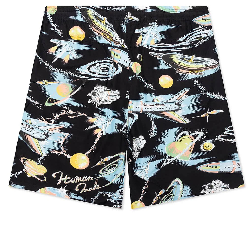 Graphic Shorts Black