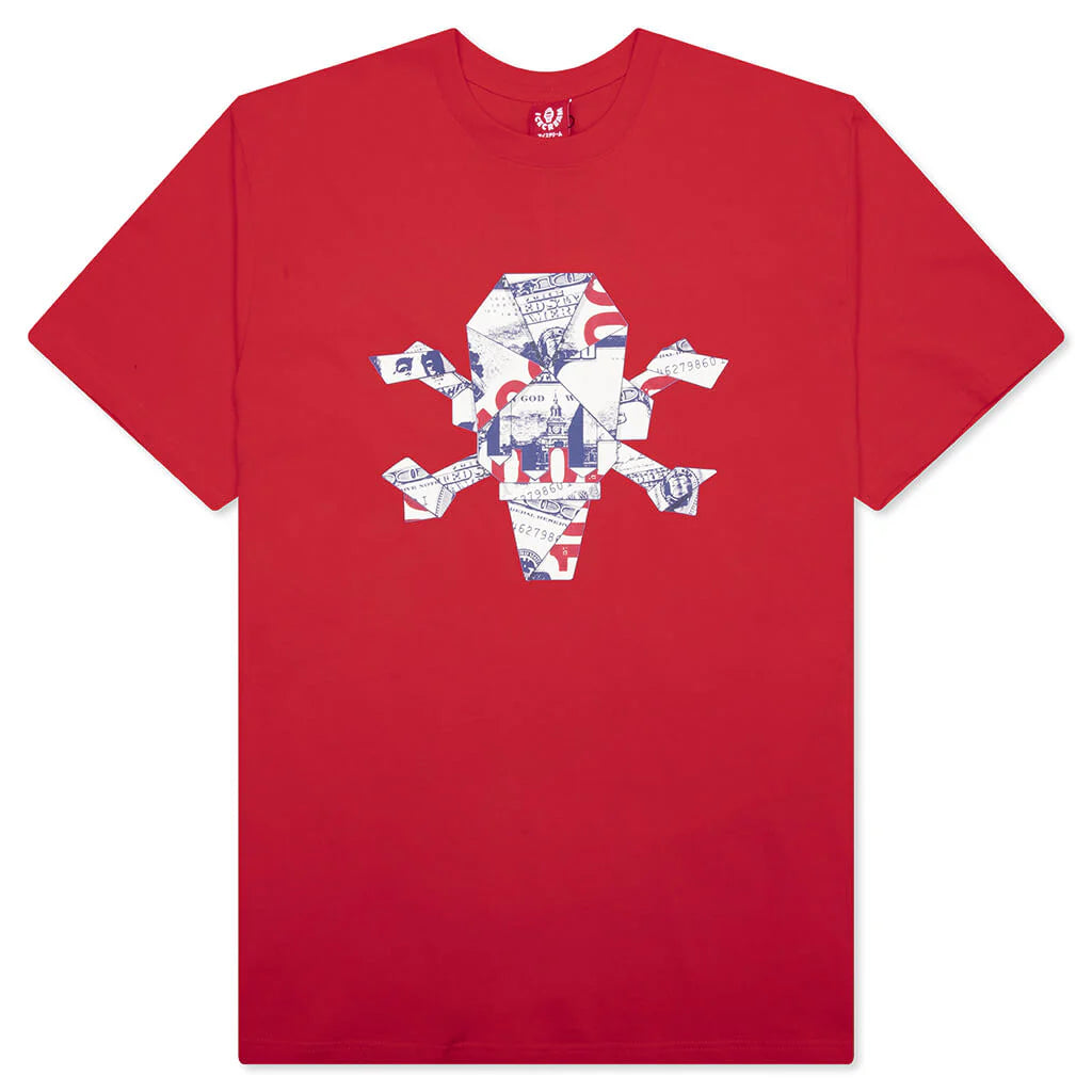 Origami S S Tee Fiery Red