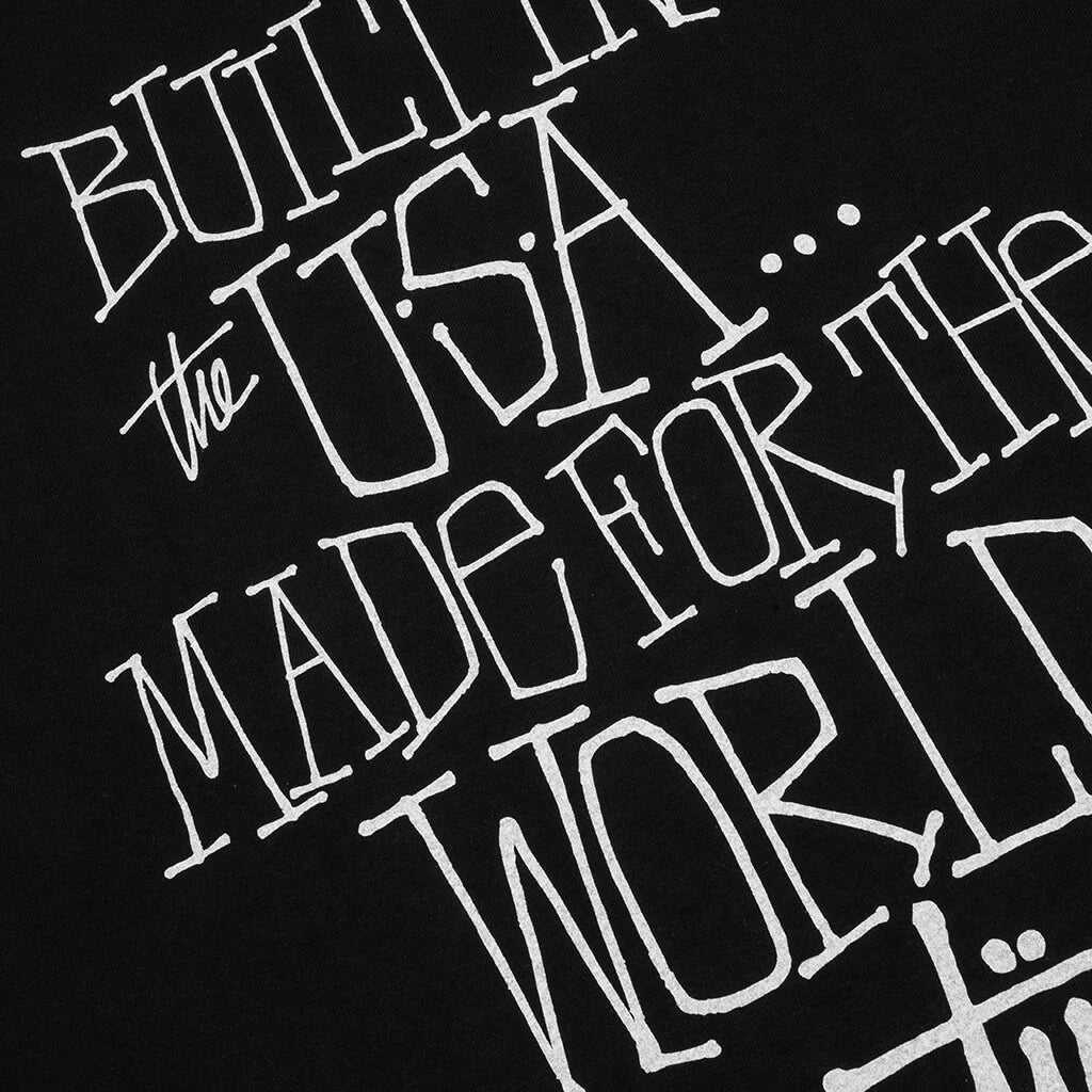Built In Usa Pigment Dyed Tee Black