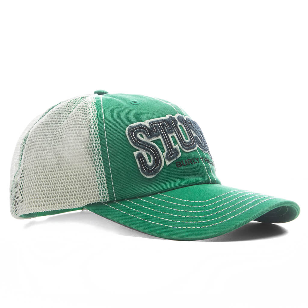 MD Burly Threads Trucker Green