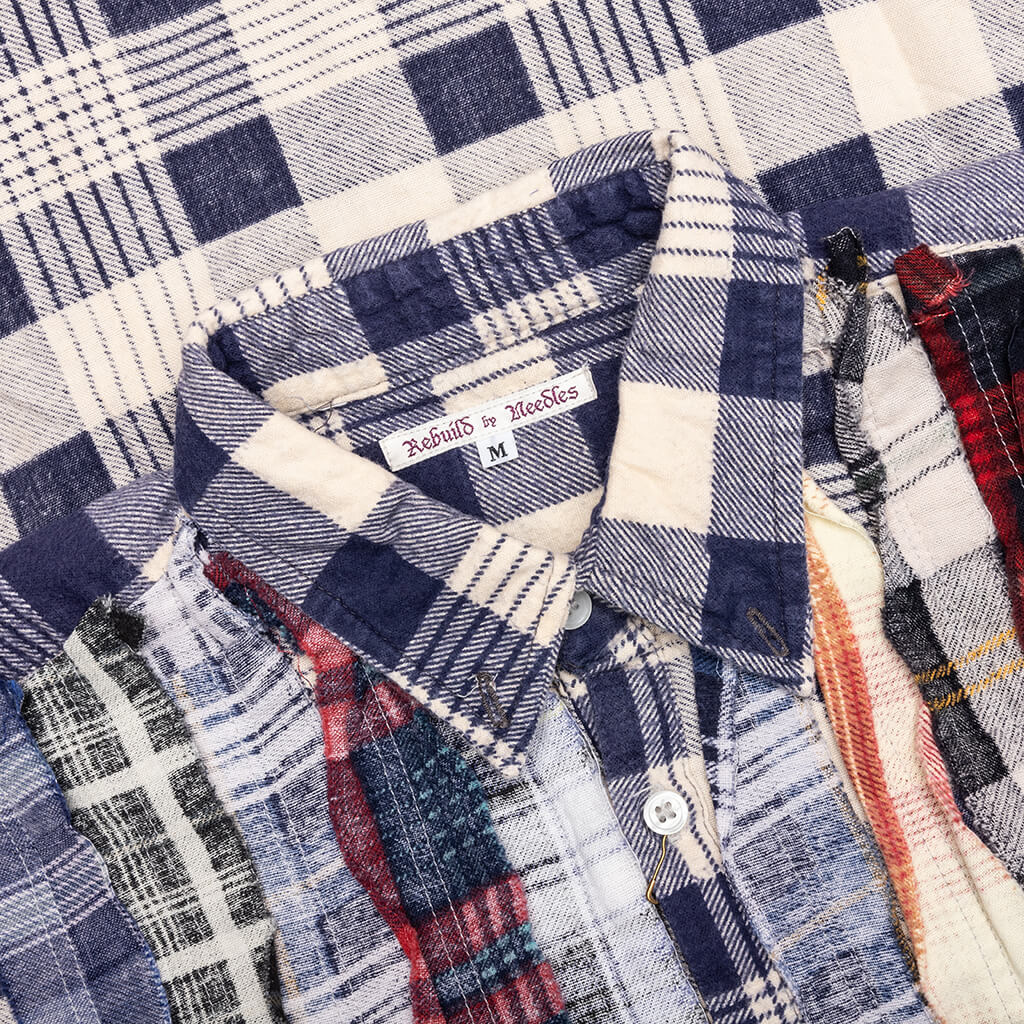 Ribbon Flannel Shirt Assorted