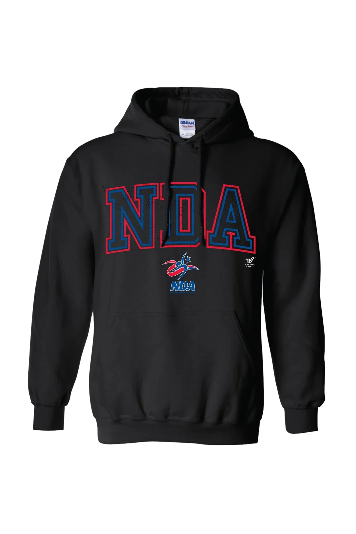 NDA Collegiate Black Hoodie