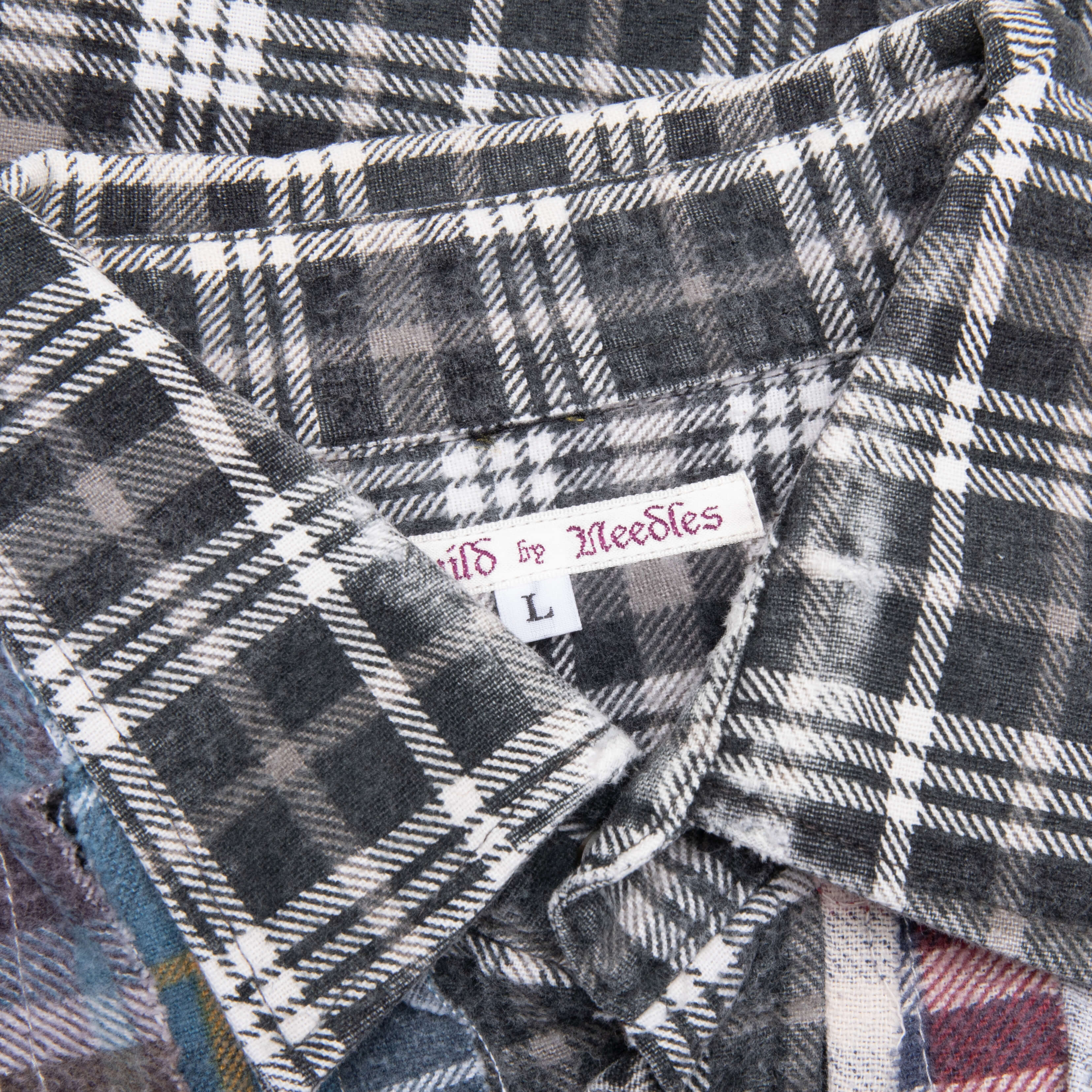 Needles Flannel Shirt Ribbon Shirt Assorted
