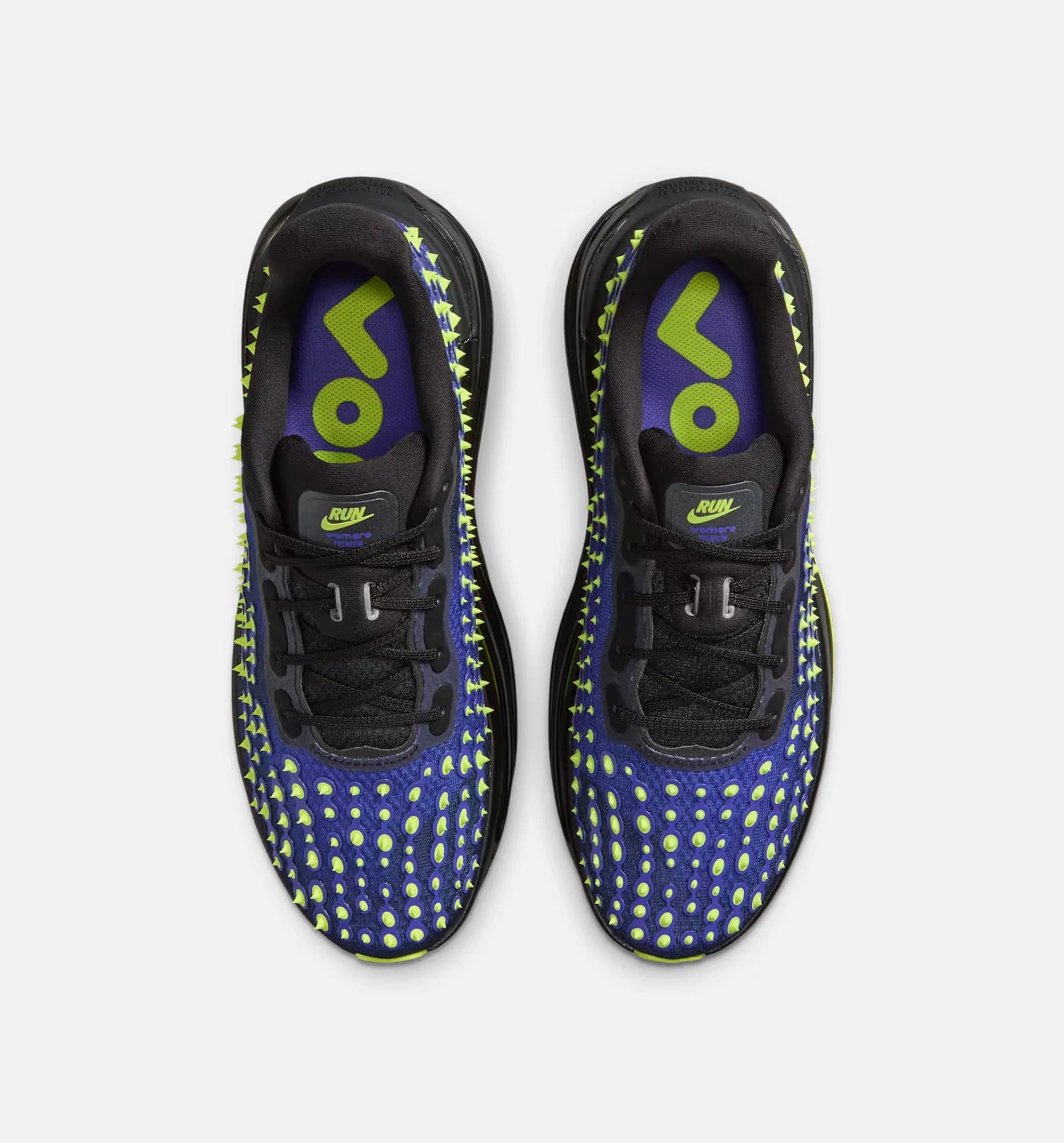 Vomero Premium Black Volt Glow Mens Lifestyle Shoe Black Volt Glow Rush Violet