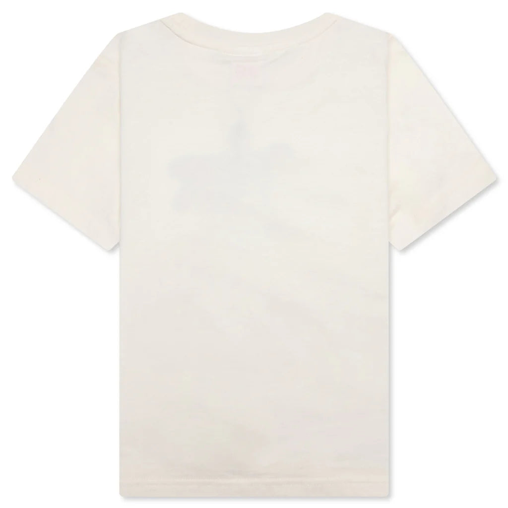 Kids Wavy S S Tee Whisper White