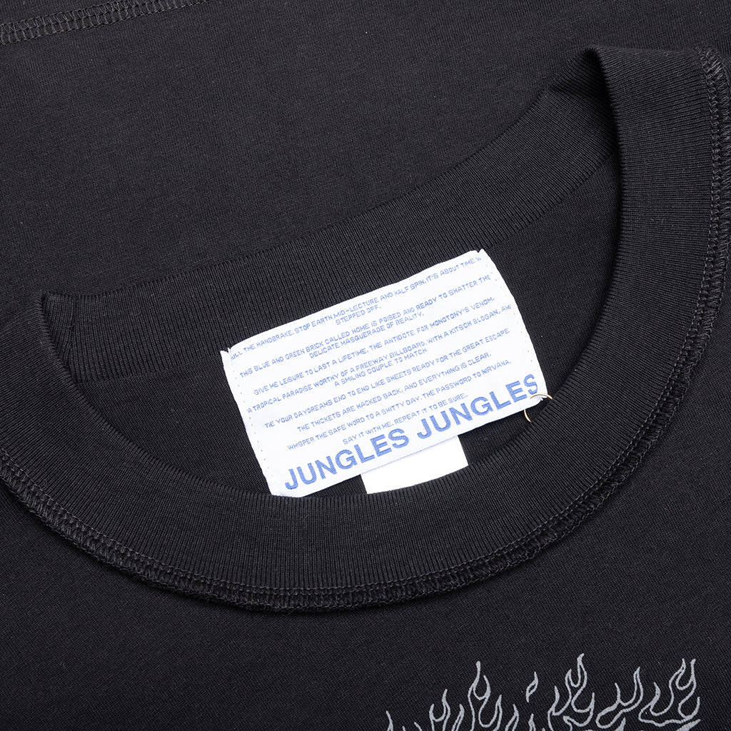 Scribbles Tee Black