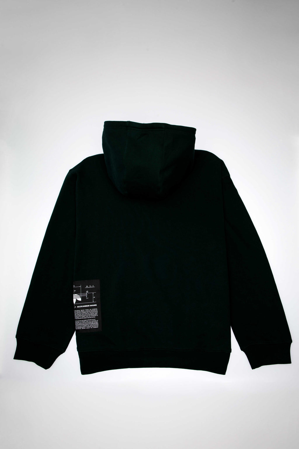 Alexander Wang X adidas Collection AW Graphic Mens Hoodie Green Green