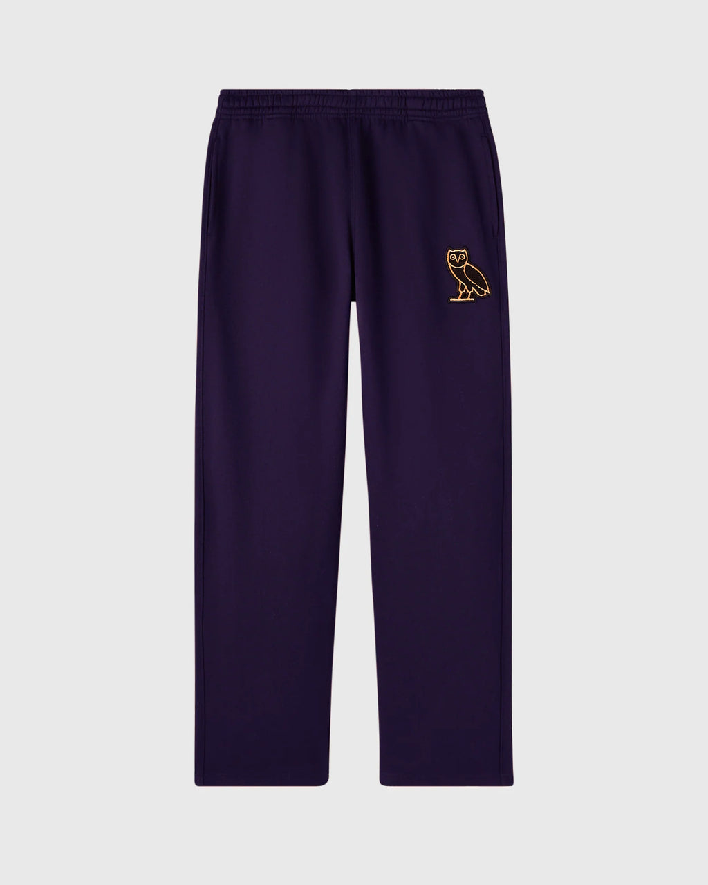 Signature Open Hem Sweatpant Rich Plum