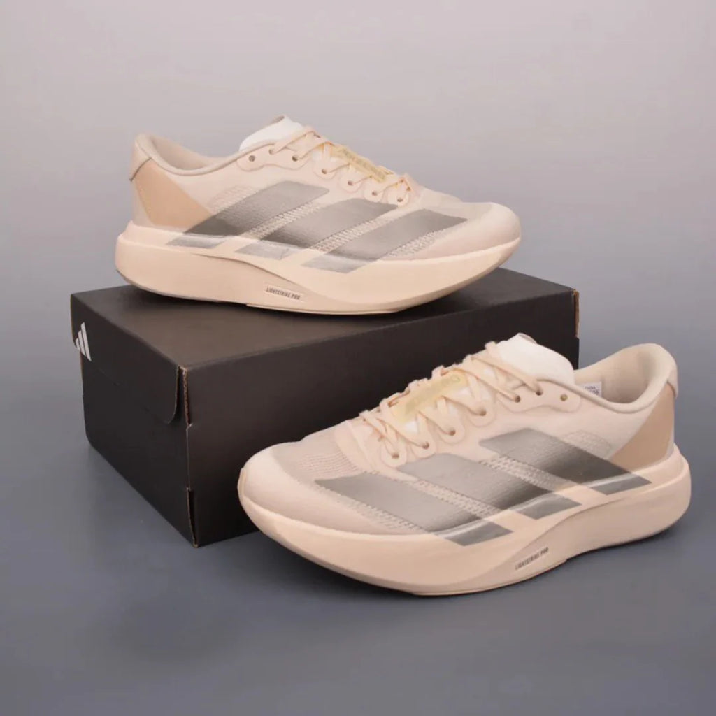 Tênis Adidas Adizero Evo SL Prata Bege