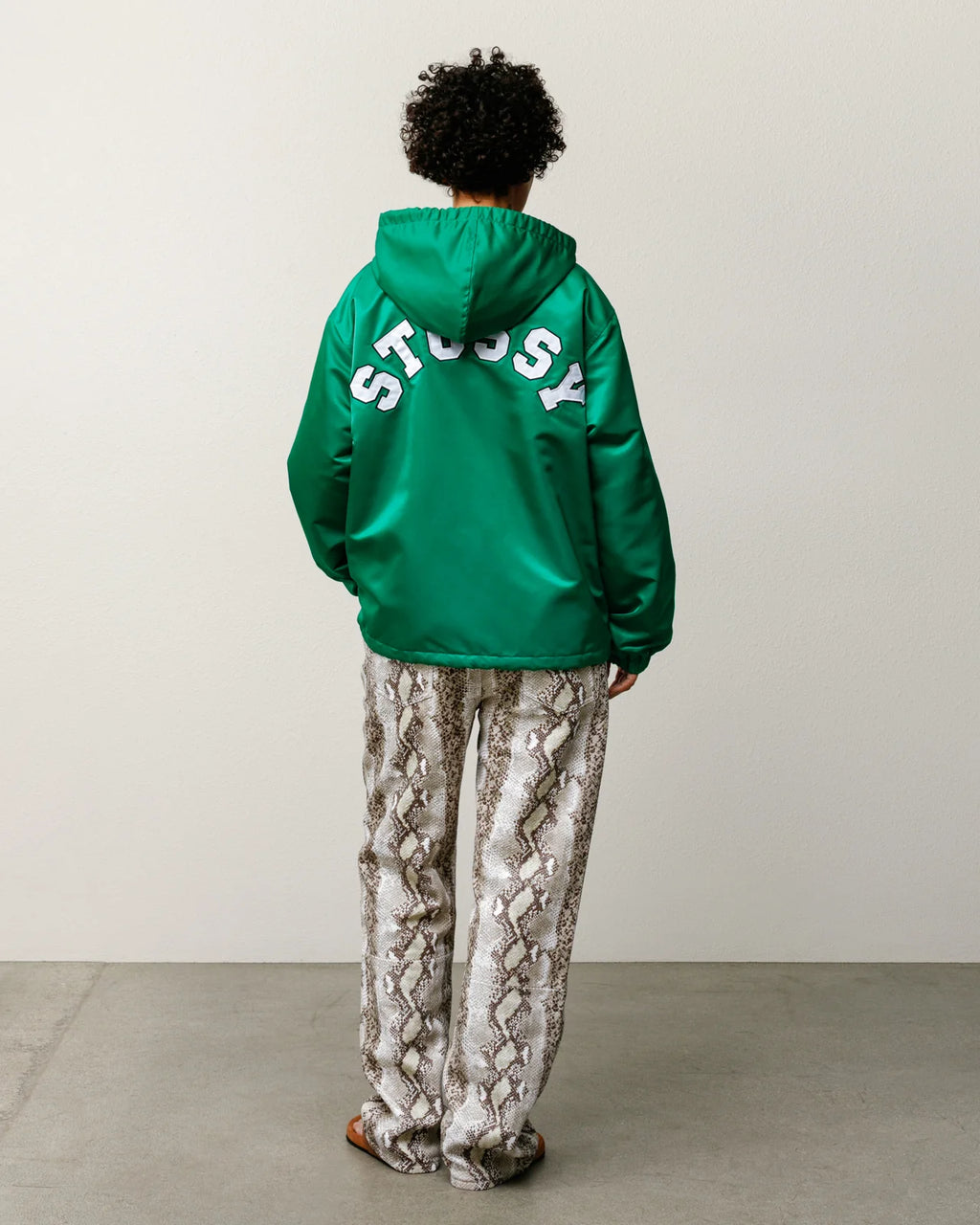 HOODED COACHES JACKET
