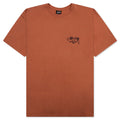 Beat Sounds Pigment Dyed Tee Rust
