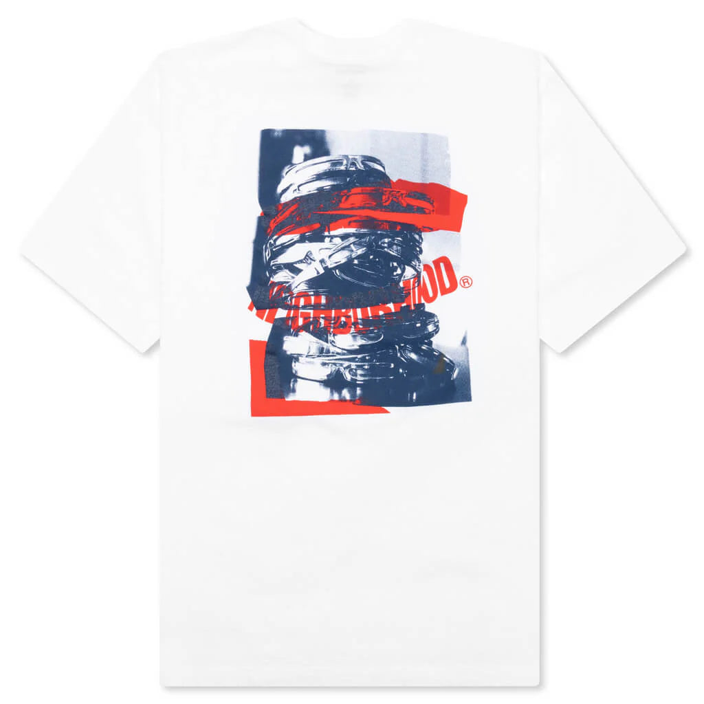 NH TEE SS 20 White Red