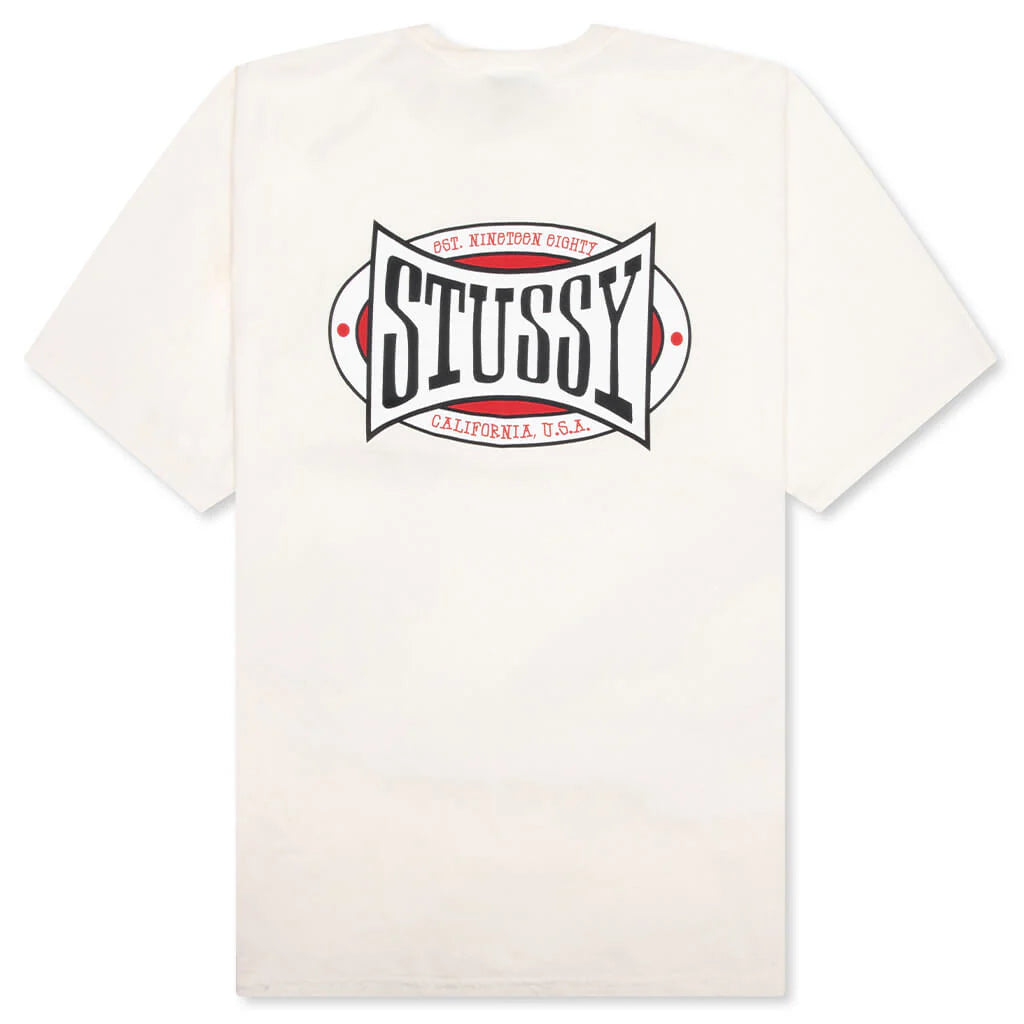 Champion Oval Pigment Dyed Tee Natural