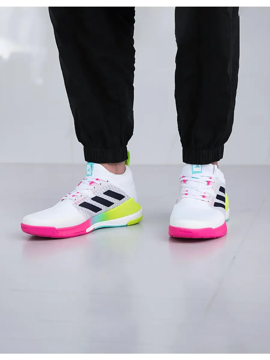 Tênis Adidas Crazyflight Mid Rosa