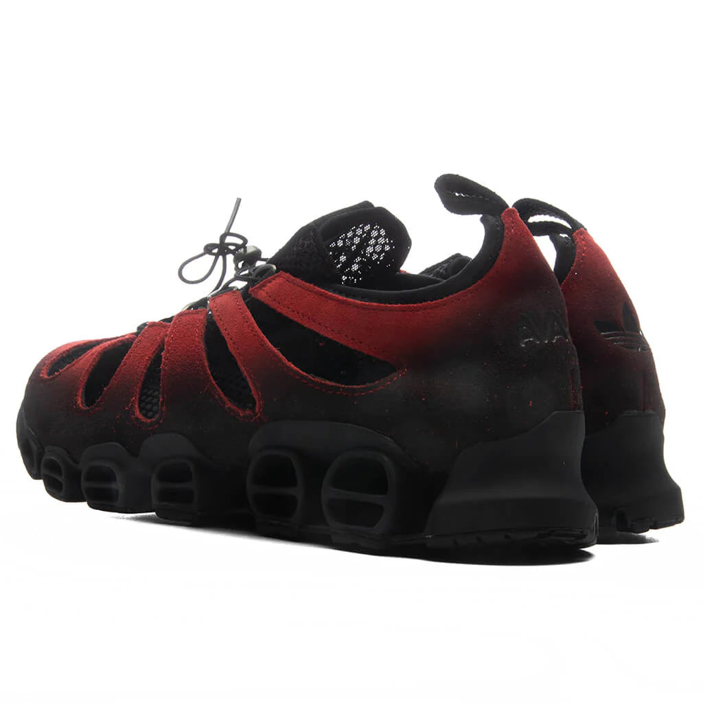 adidas Originals x Avavav Womens Megaride Core Black Power Red Power Red