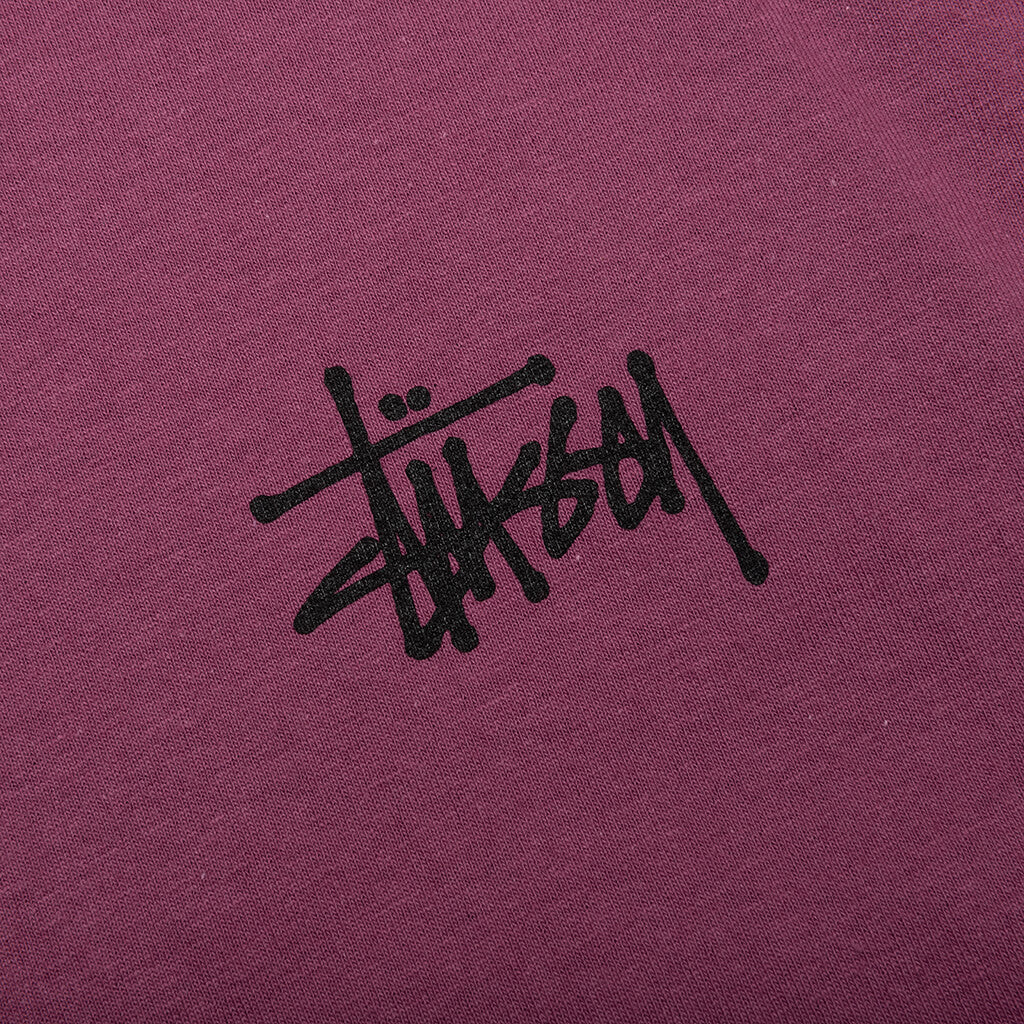 Basic Stussy L S Tee Berry