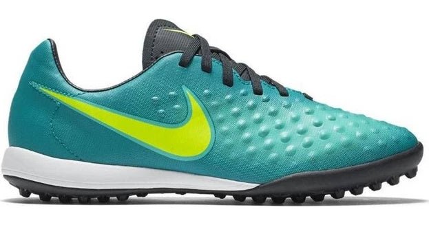Nike Jr Magista Opus II TF Turf Youth Soccer Cleats Rio Teal Volt Obsidian