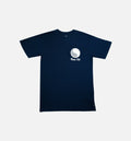 X Free Easy Short Sleeve Mens T Shirt Blue