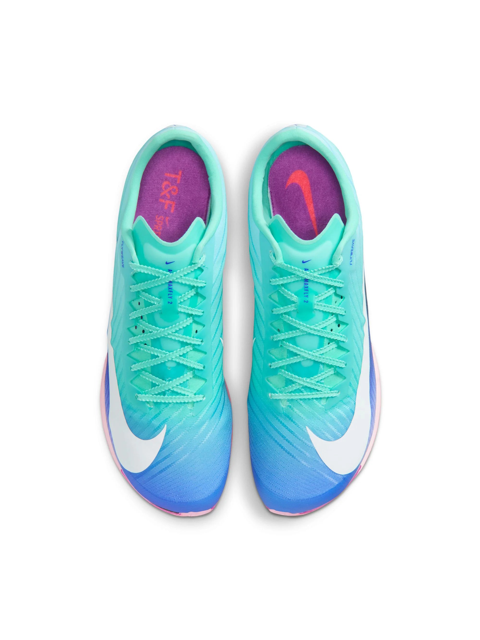Nike Air Zoom Maxfly 2 Track Field Sprinting Spikes