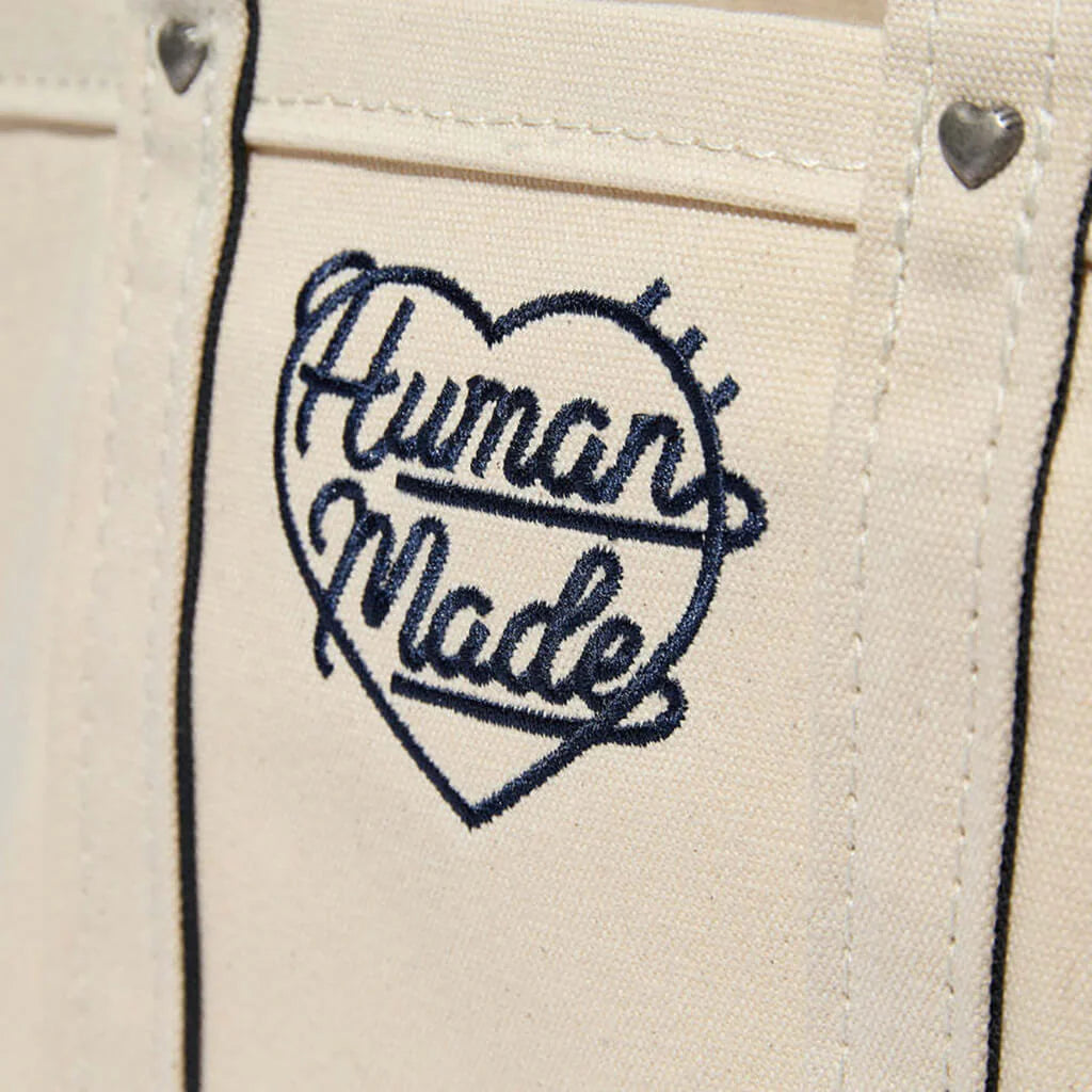 Heavy Canvas Tote Small Navy