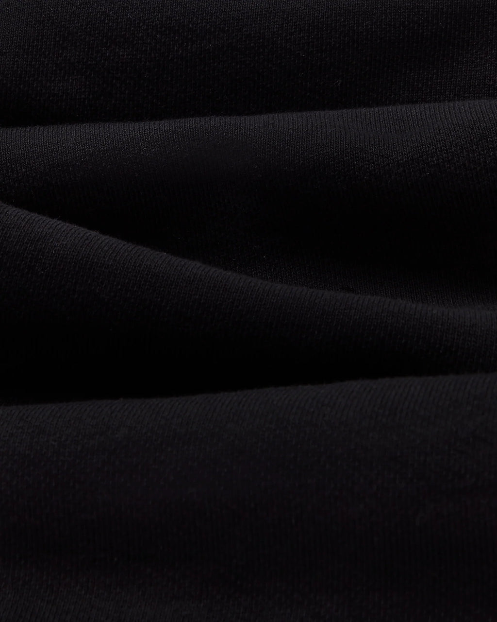 Classic Quarter Zip Mockneck Sweatshirt Black