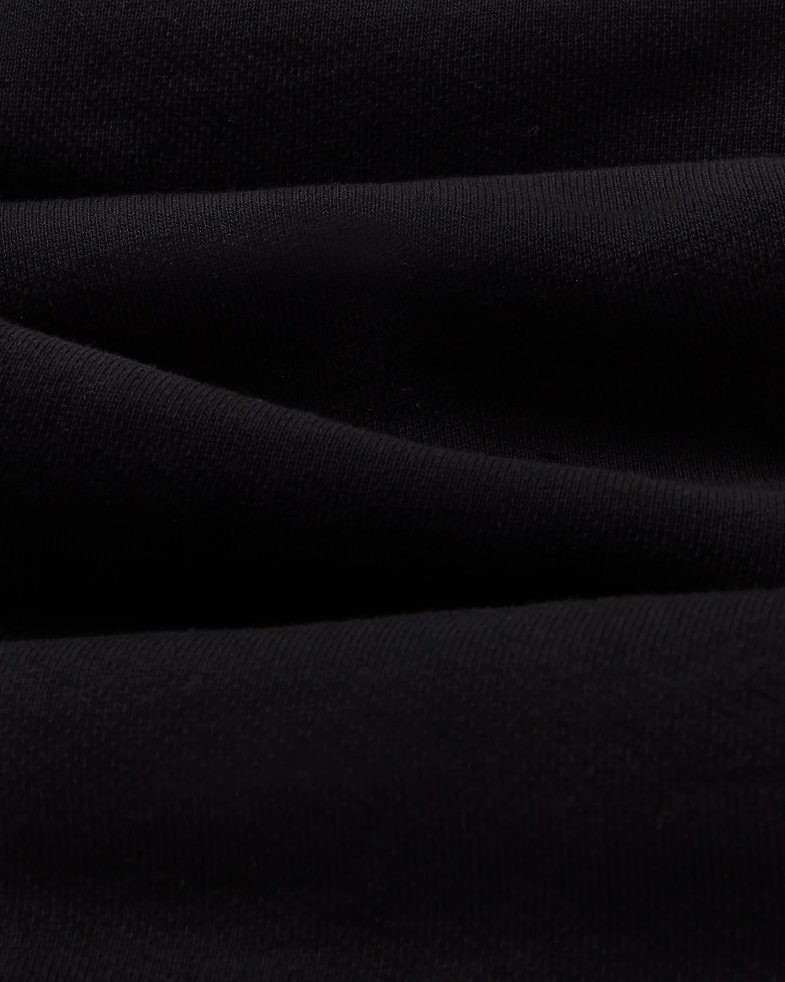 Classic Quarter Zip Mockneck Sweatshirt Black