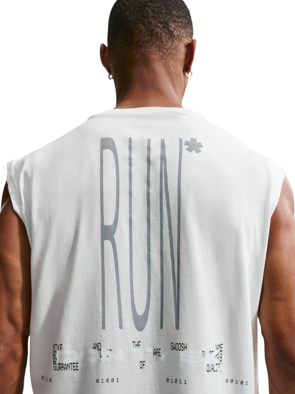 Nike Mens Loose Sleeveless Running T Shirt