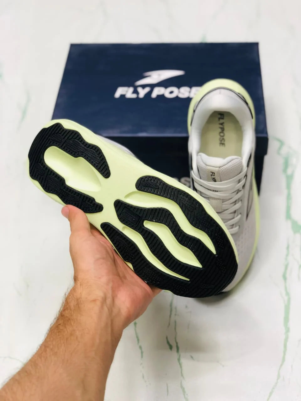 ANTA PG7 BURLAP GREY AND LIME GREEN