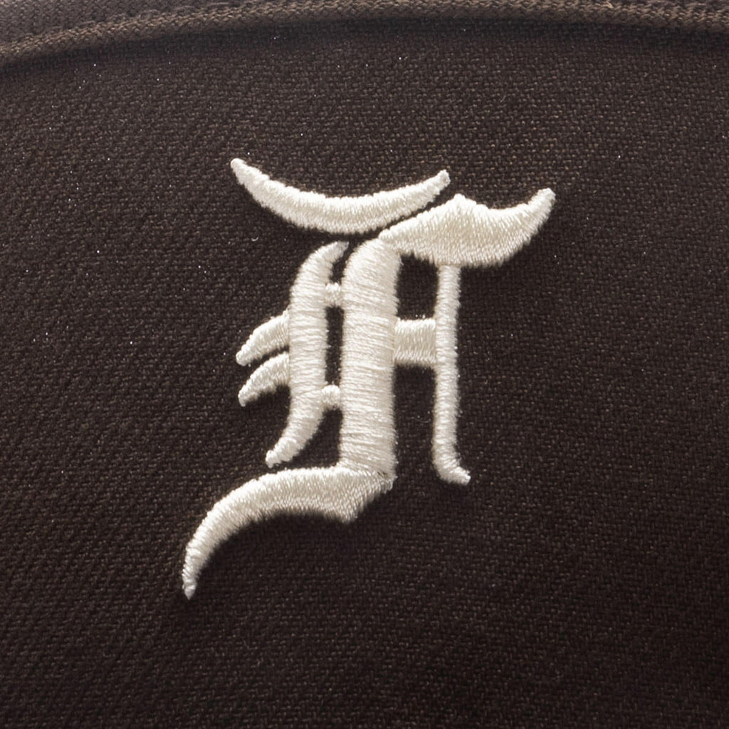 New Era x Fear of God Essentials Fitted Visor Detroit Tigers Walnut