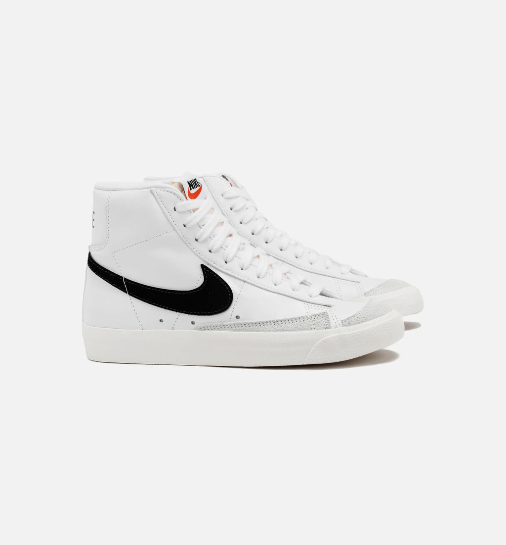 Blazer Mid 77 Womens Lifestyle Shoe White Black
