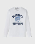 BAPE Generals Long Sleeve Tee White