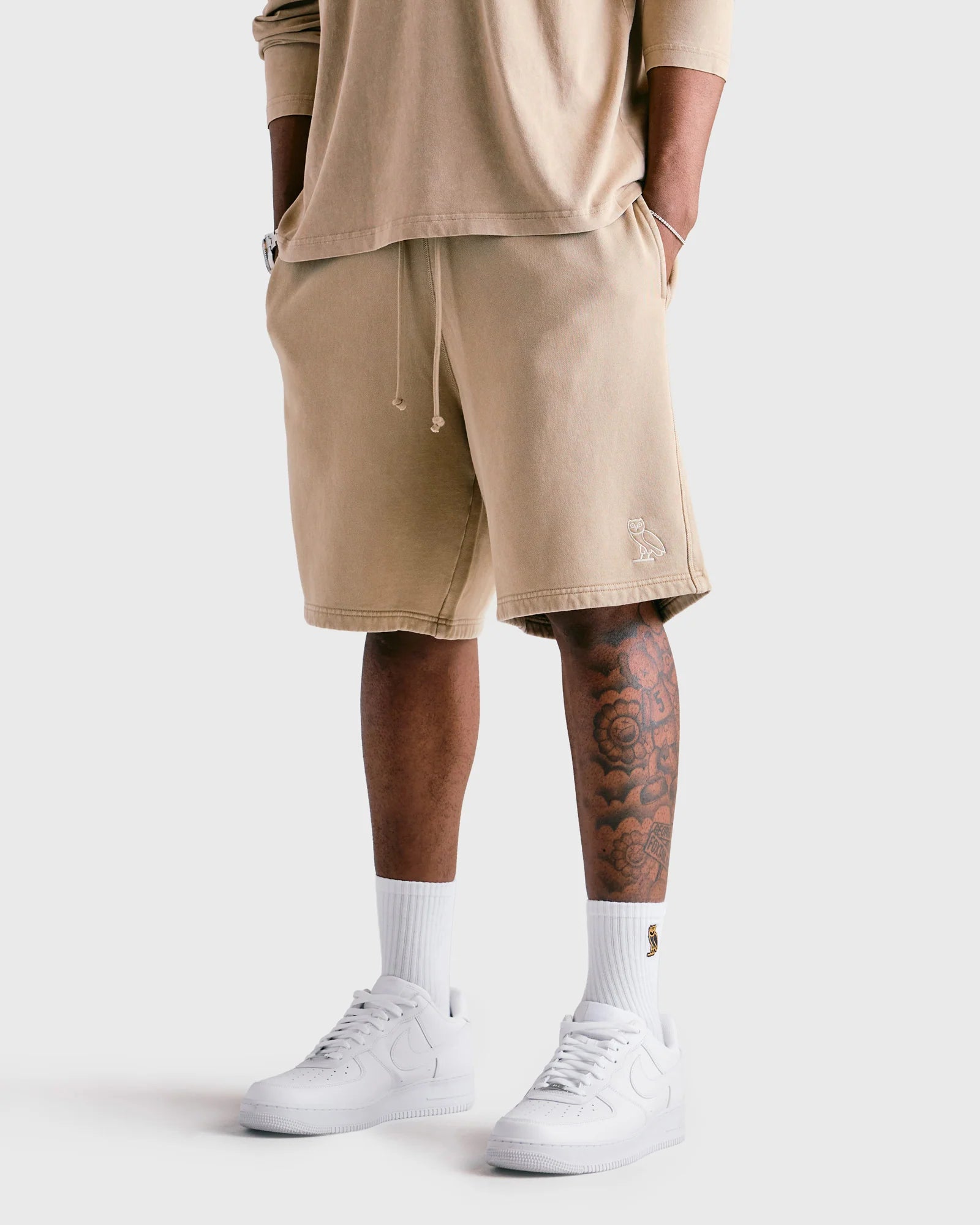 Muskoka Sweatshorts Sandstone