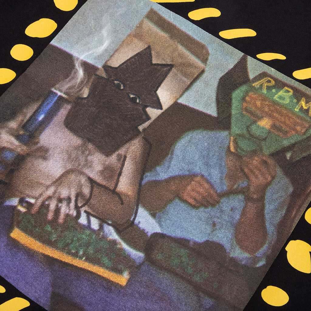 Masked Men S S Tee Black
