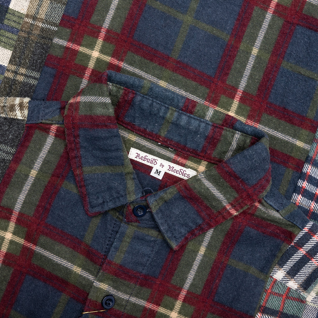 7 Cuts Flannel Shirt Assorted