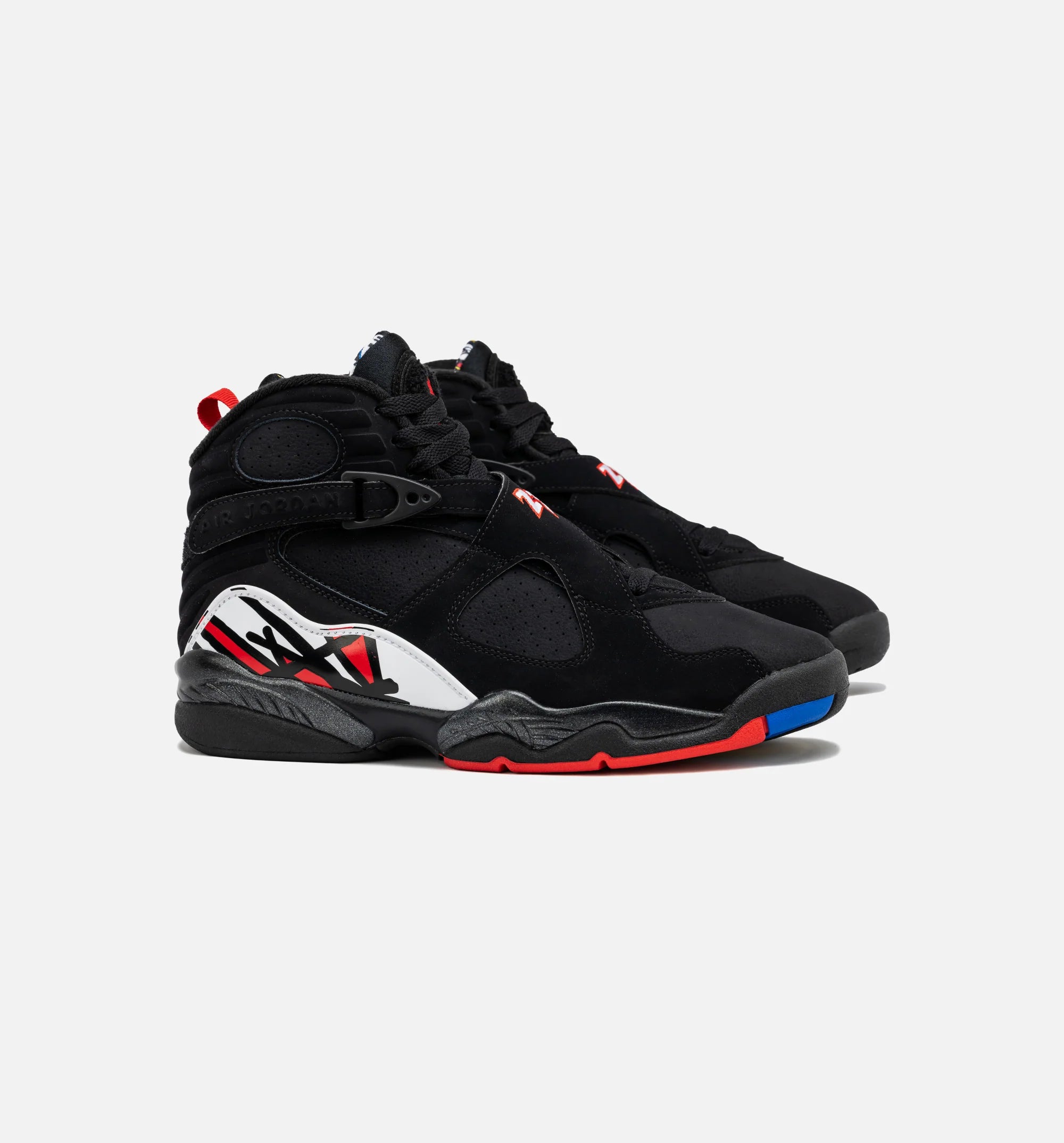 Air Jordan 8 Retro Playoffs Mens Lifestyle Shoe Black