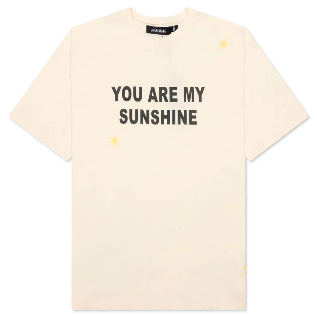 You Are My Sunshine T Shirt Antique White