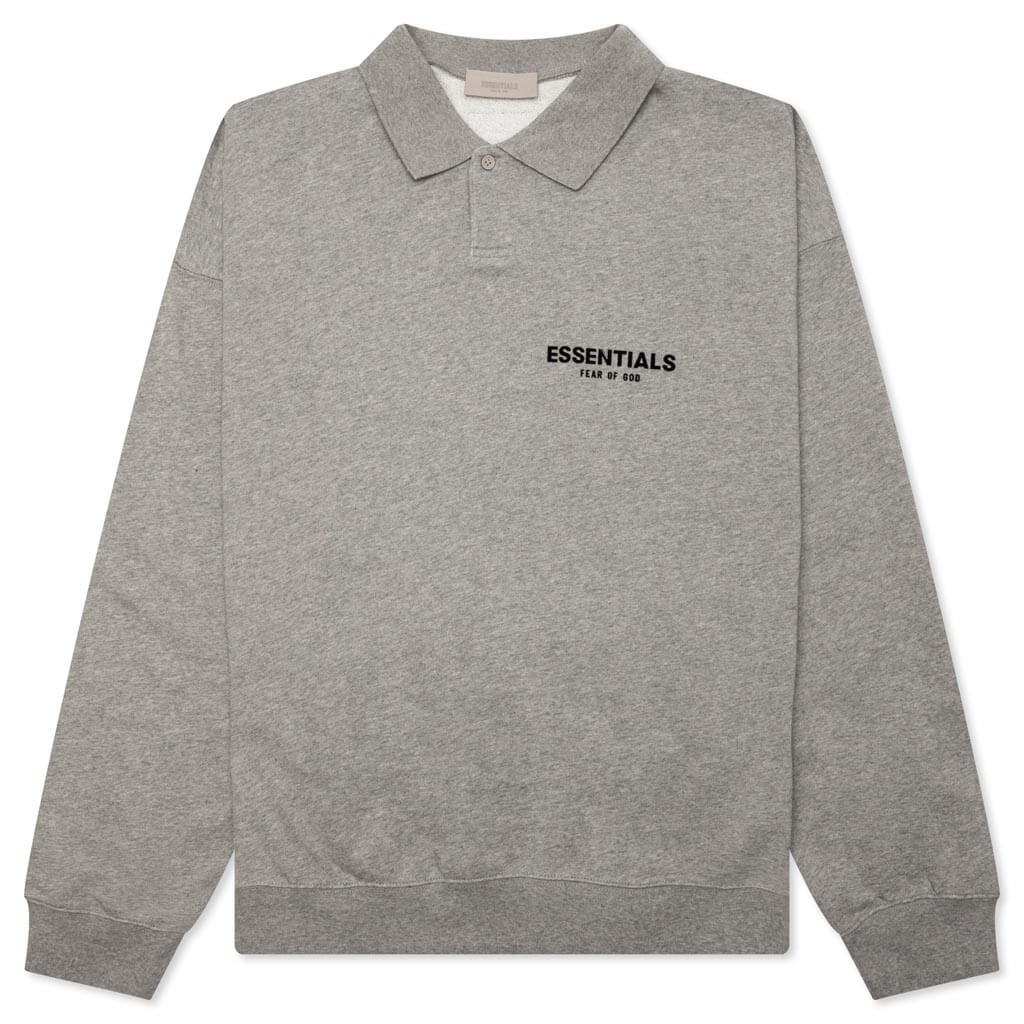 L S Polo Dark Oatmeal