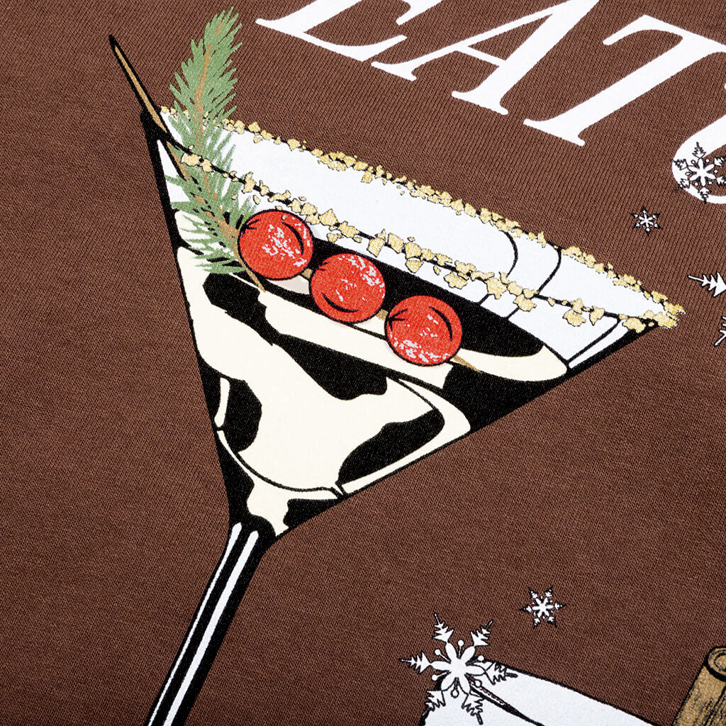 Snowflake Soiree Tee Chocolate Fondant