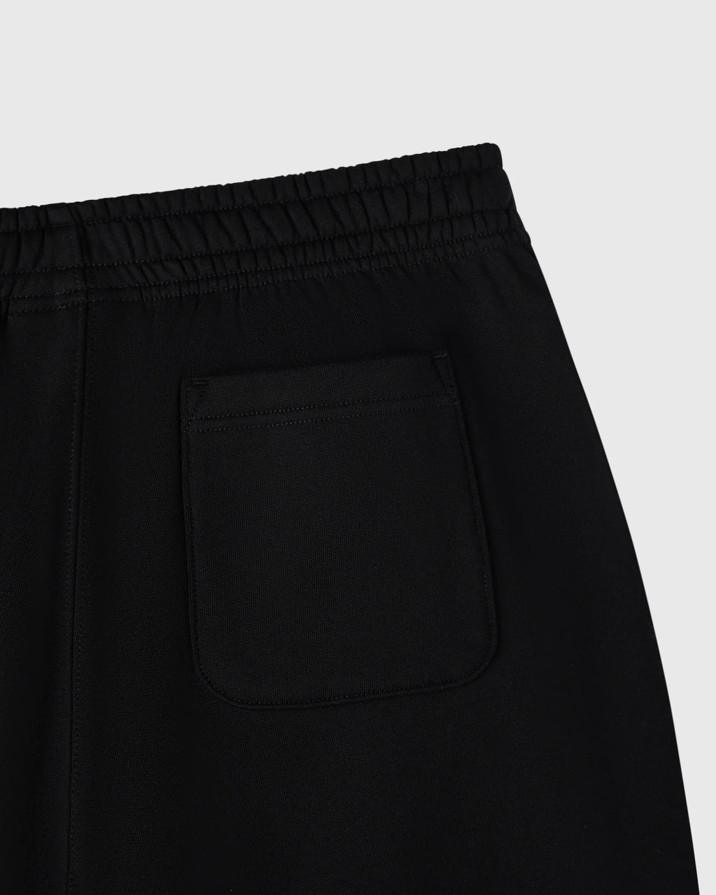 Signature Open Hem Sweatpant Black