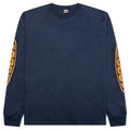 Pill L S Tee Navy
