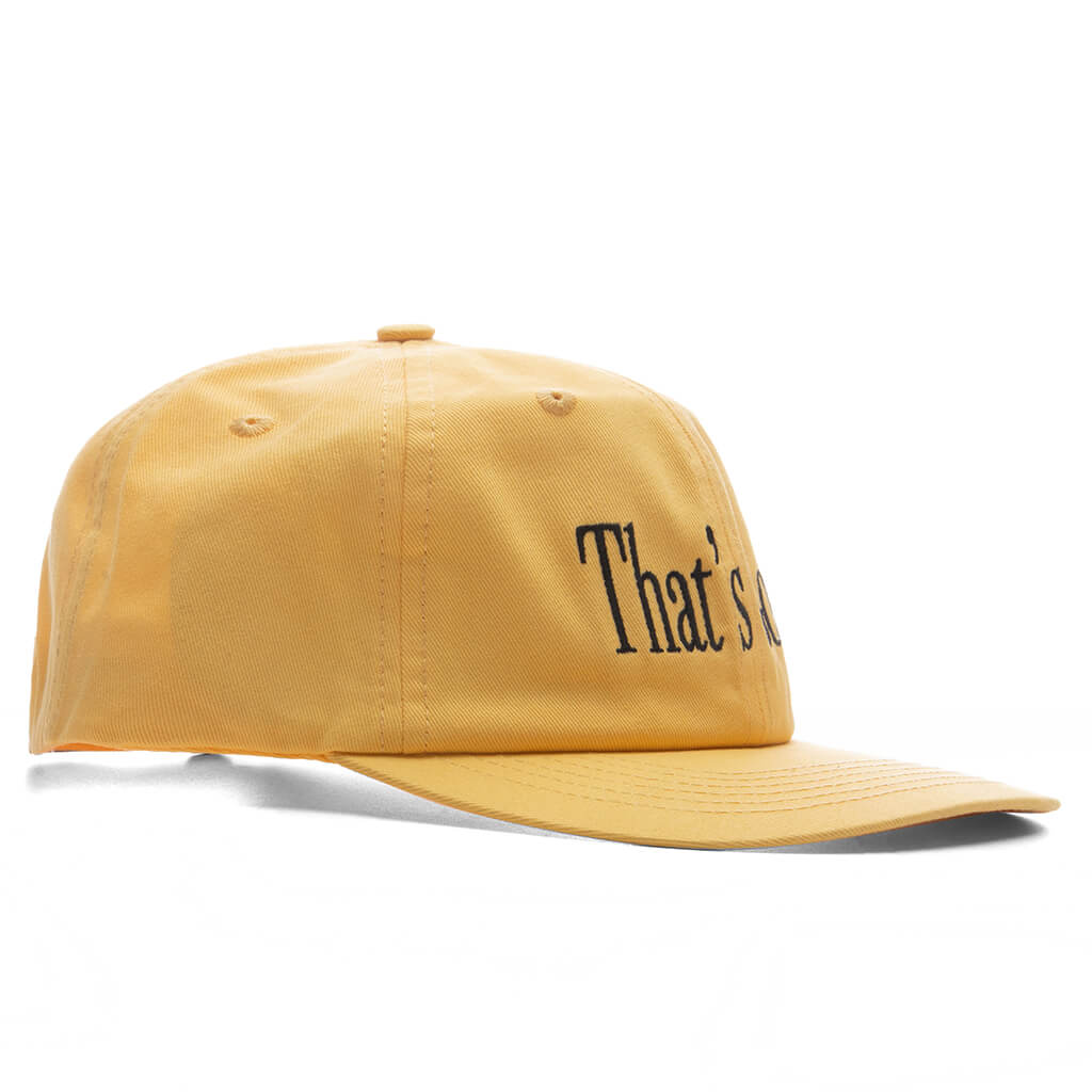 Thats Golf Dad Hat Yellow