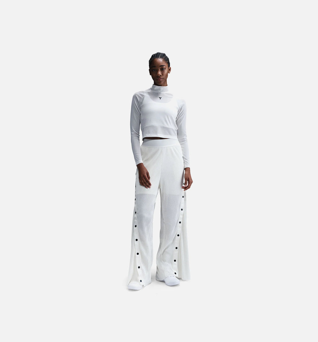 Kobe Cropped Womens Long Sleeve Shirt Sail