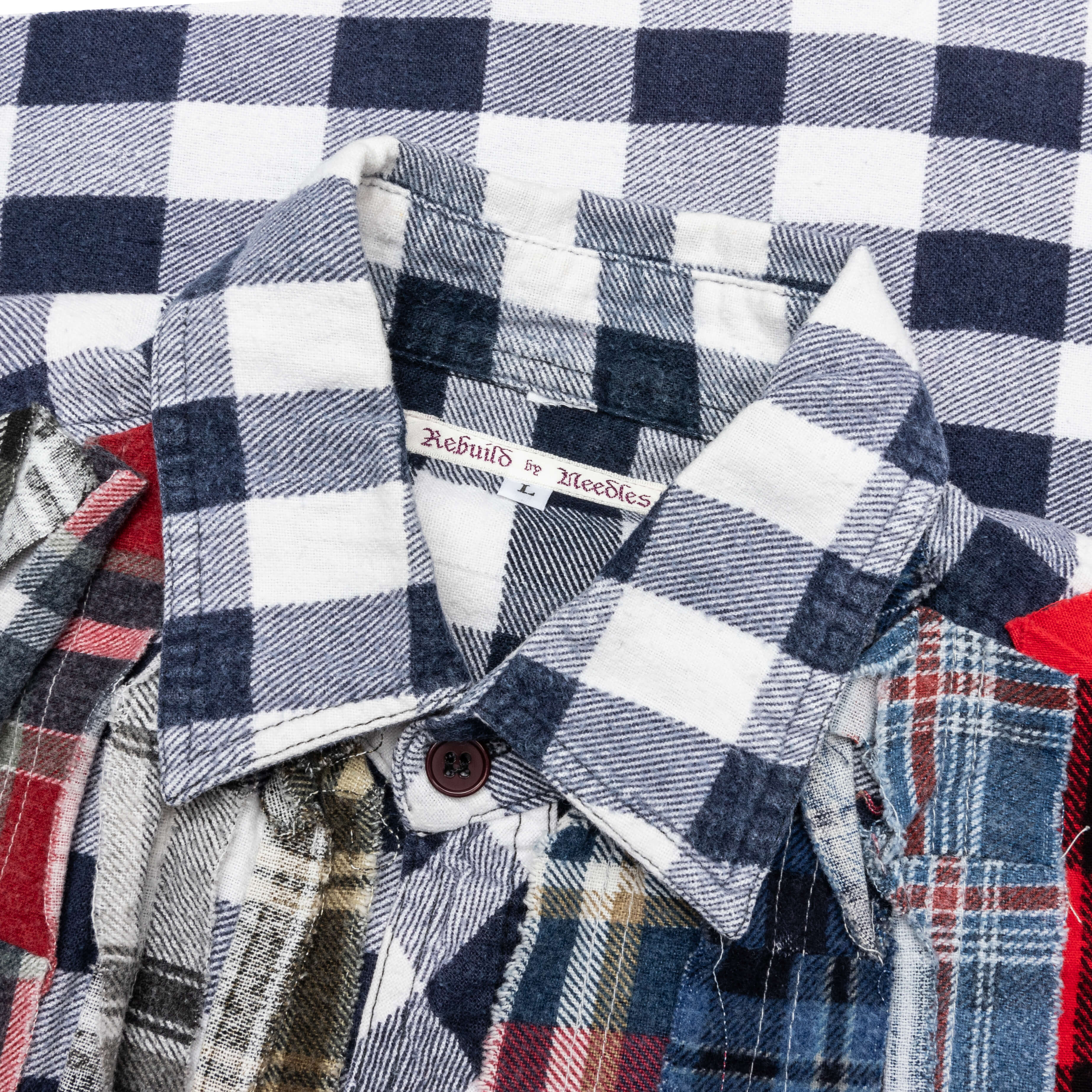 Needles Flannel Shirt Ribbon Shirt Assorted