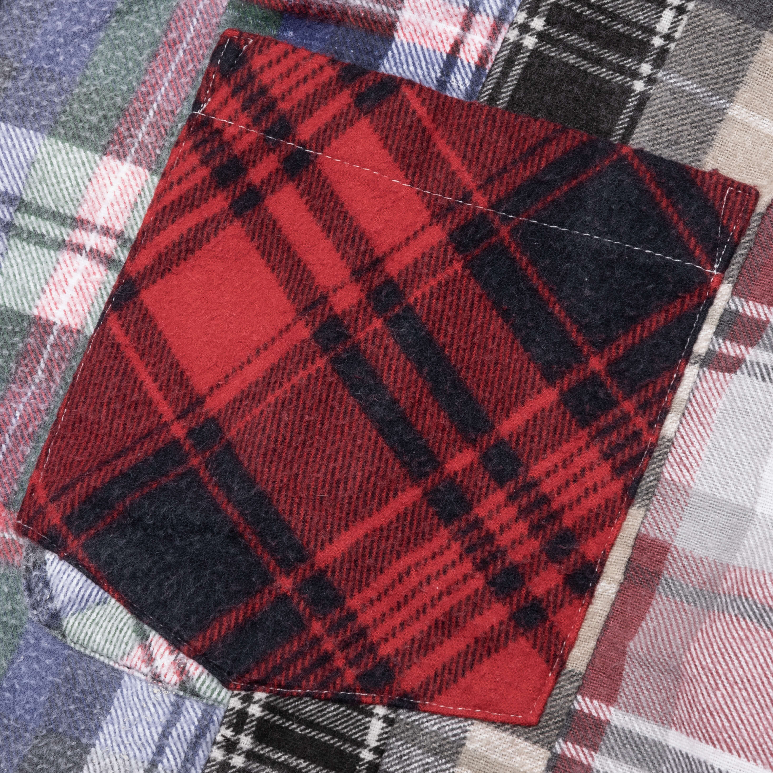 7 Cuts Flannel Shirt Assorted