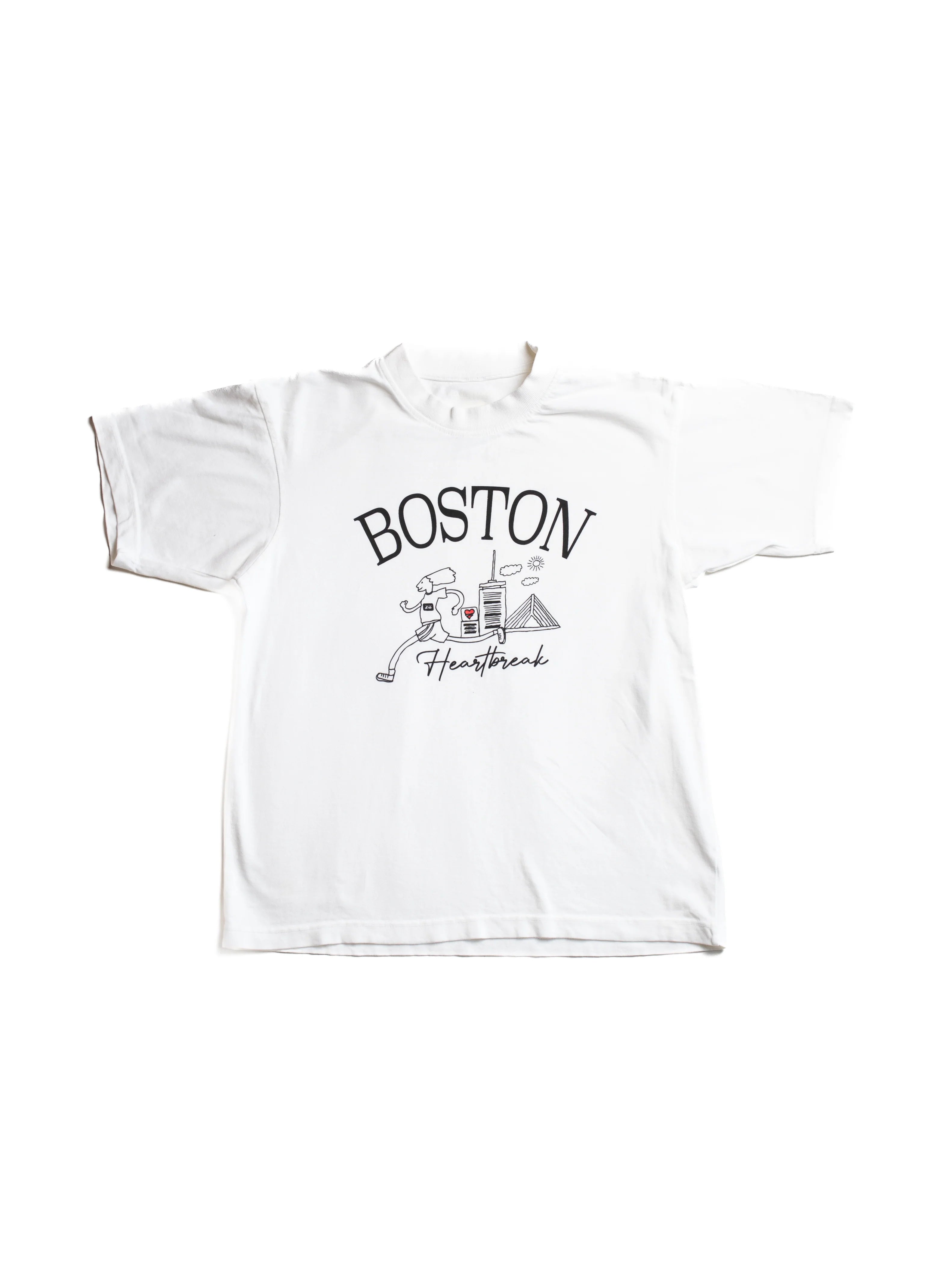 Heartbreak Boston Front Skyline Tee