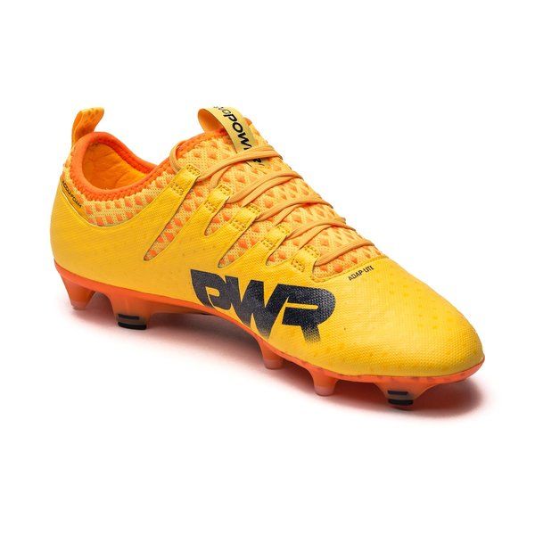 PUMA Evopower Vigor 1 FG Firm Ground Soccer Cleats Ultra Yellow Peacoat