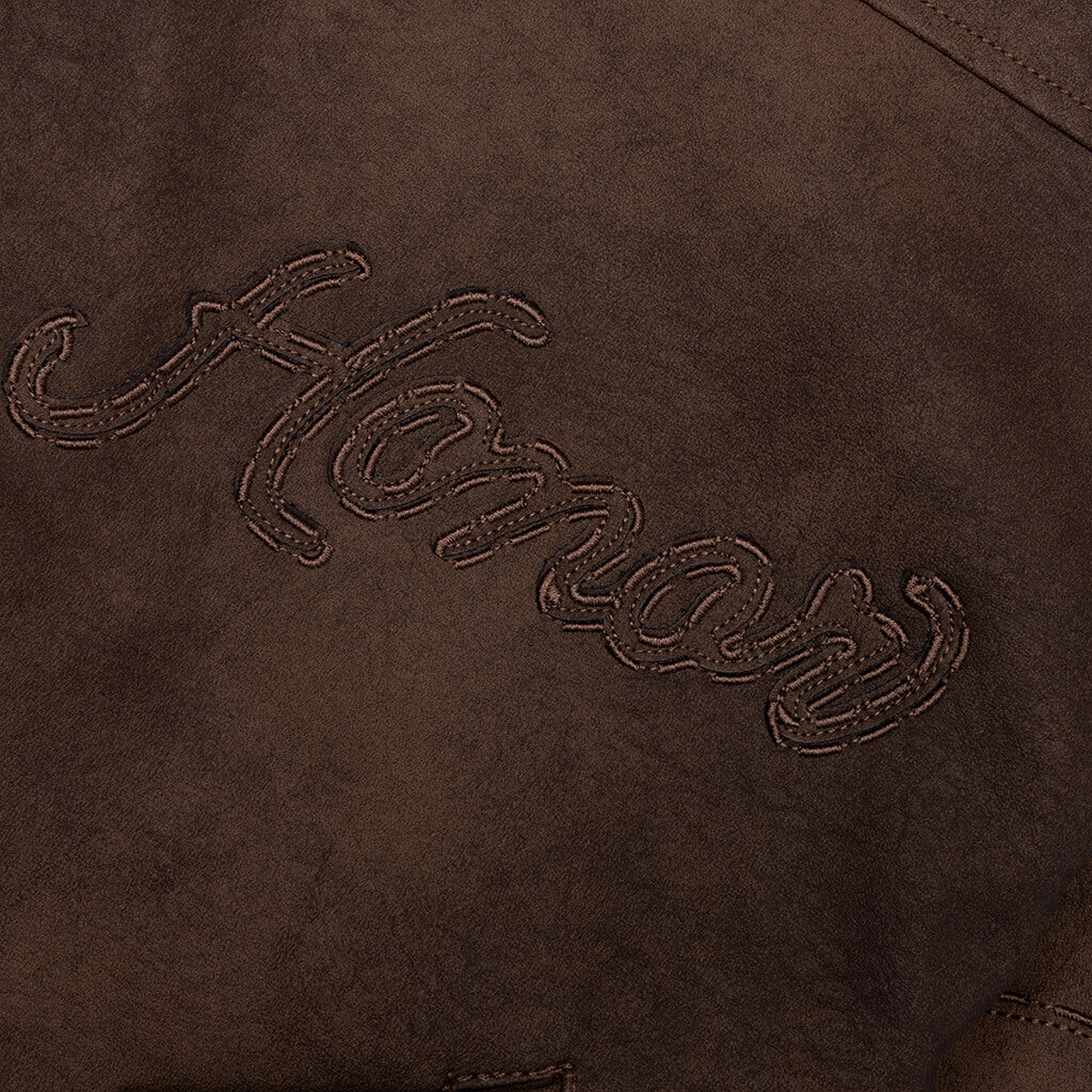 Aged Jacket Brown