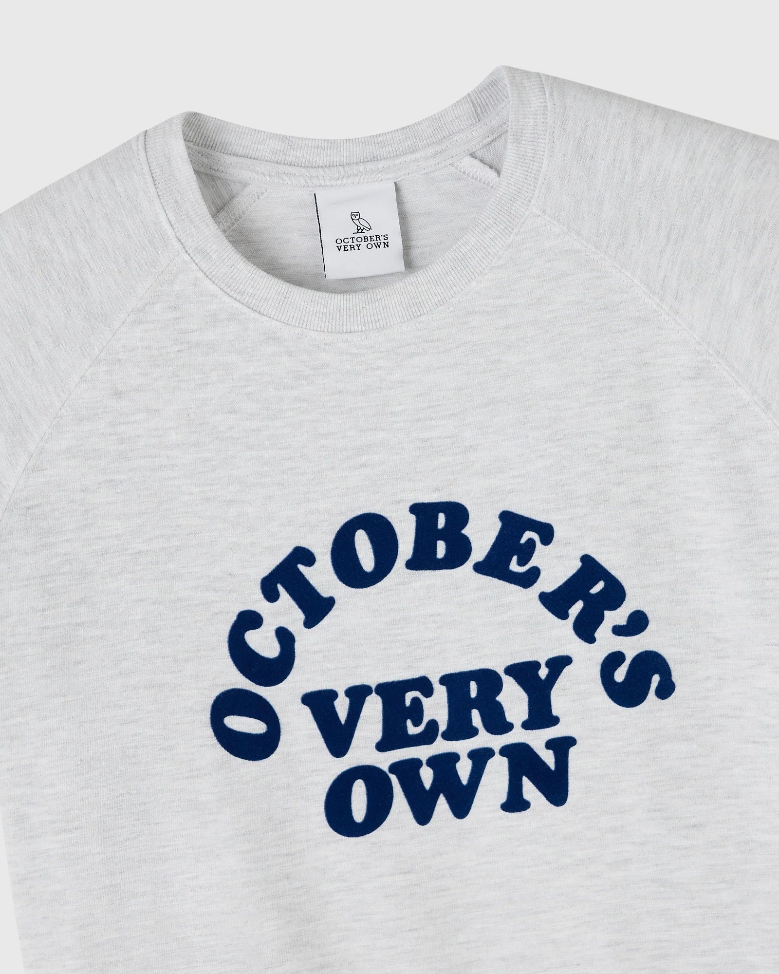 Cooper Arch Slub Raglan Tee Heather Grey