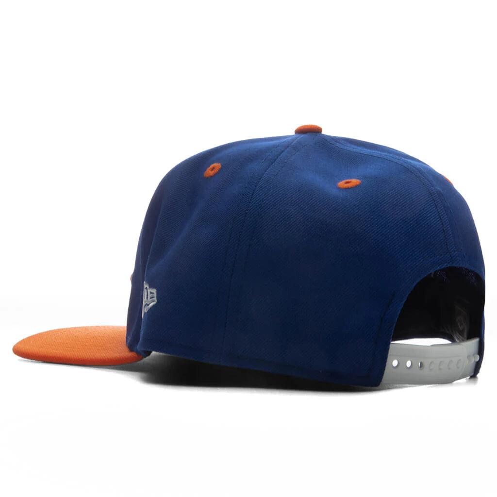9FIFTY A Frame Curved Hardwood Classics Script Snapback New York Knicks