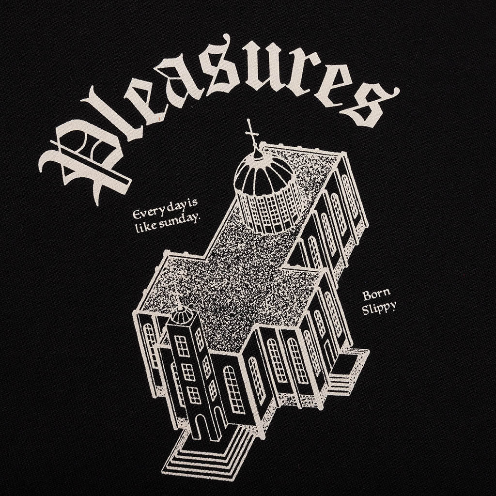 Chapel Heavyweight T Shirt Black